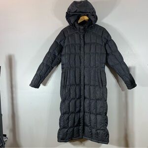 North face 700 long down filled winter coat